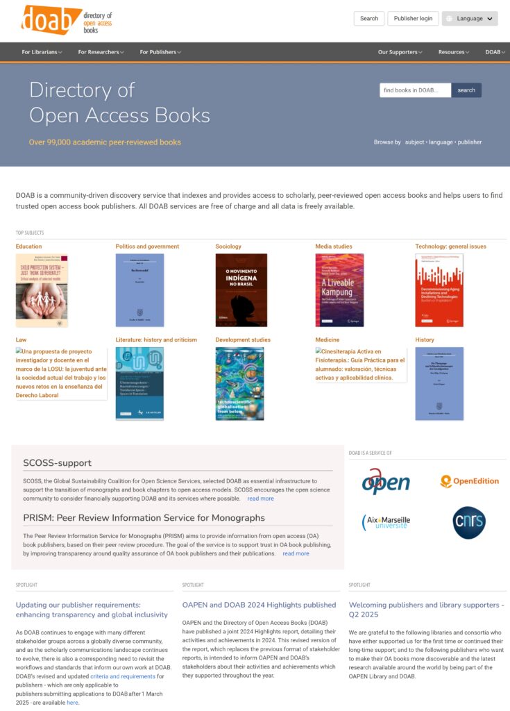 Screenshot 30 9 2025 83254 www.doabooks.org